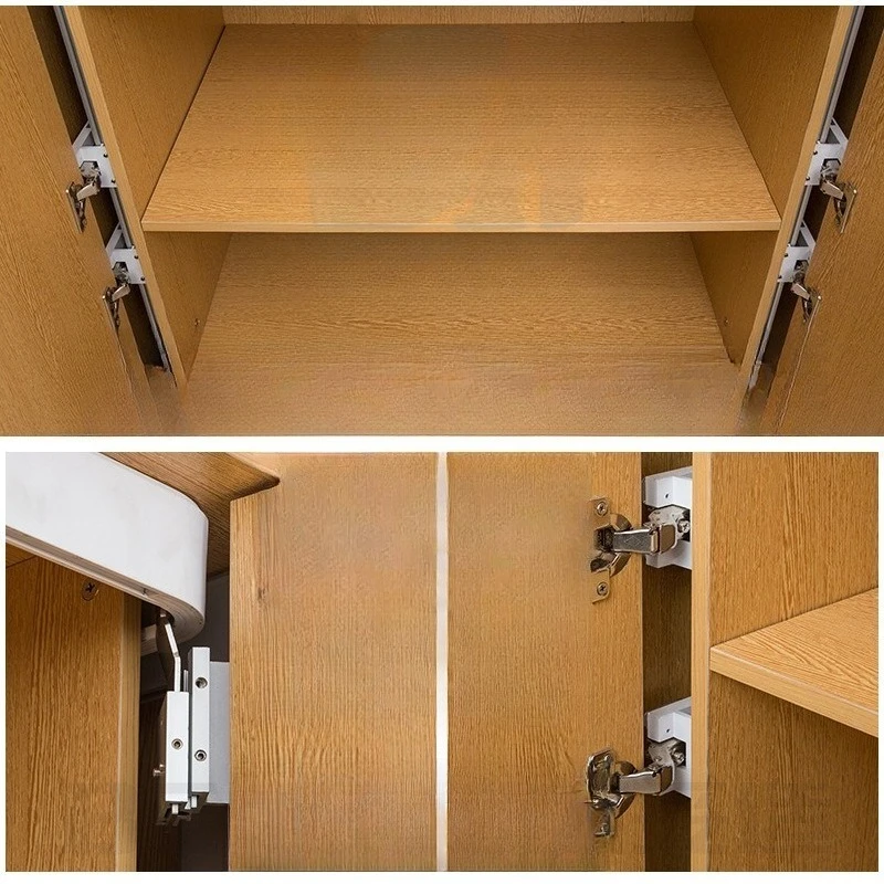

butterfly door pocket door hardware accessories, side-mounted insert telescopic cabinet door swing slide rail