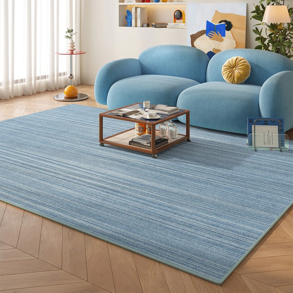 Blue Living Room Carpet Bauhaus Dopamine Sea-salt Style Home Large Area Rug Coffee Tables Non-slip Floor Mat Ковер В Гостиную 카펫