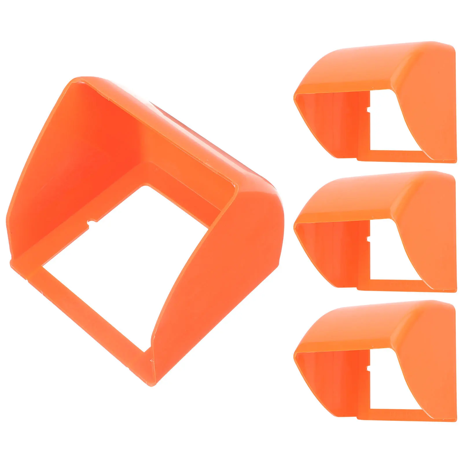 

4Pcs 86 Type Outdoor Socket Cover Waterproof Plastic Socket Protector Wall Switch Box for Household Outdoor Use