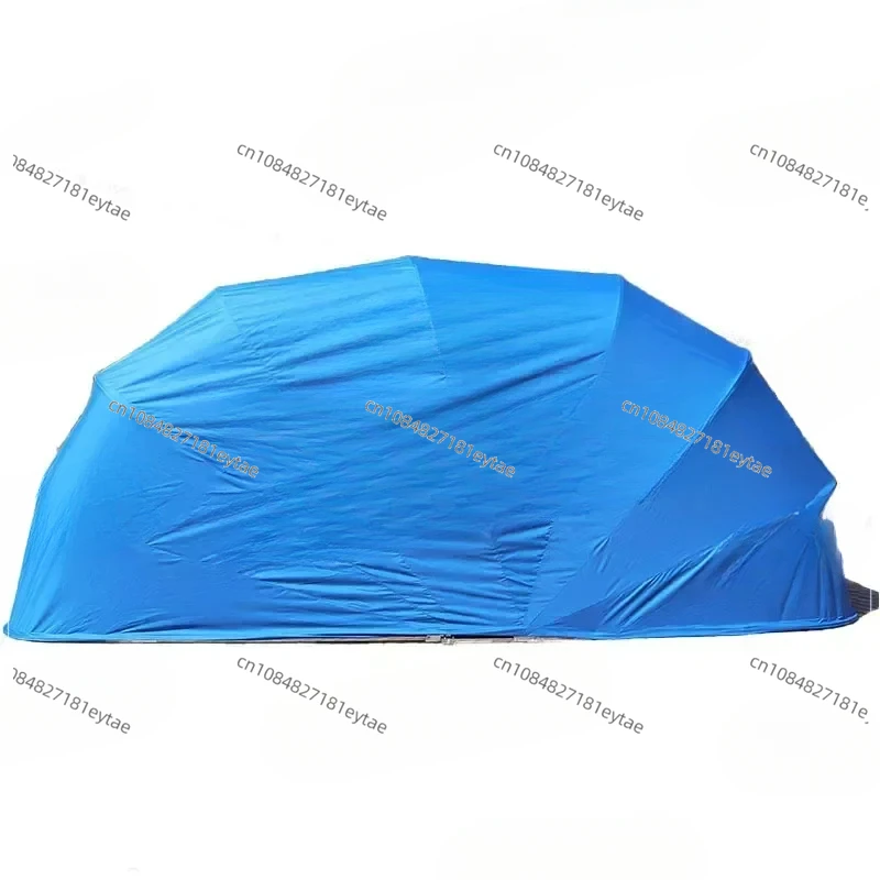 Portable tent waterproof manual car House shed foldable shelter carport parking canopy galvanized steel retractable garage