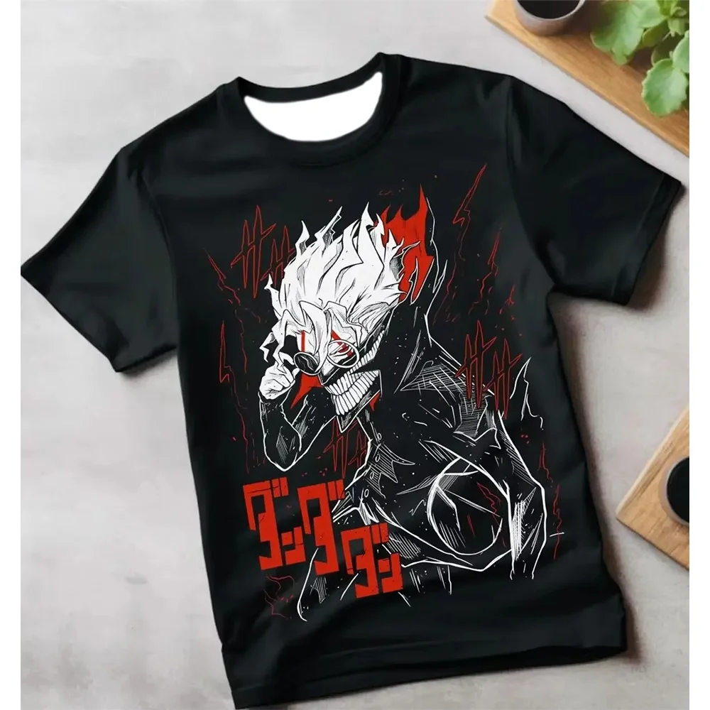 الصيف المرأة موضة لباس غير رسمي Dandadan Okarun تي شيرت Okarun مومو Ayase تصميم طباعة أنيمي قميص جودة عالية الفتيات الملابس