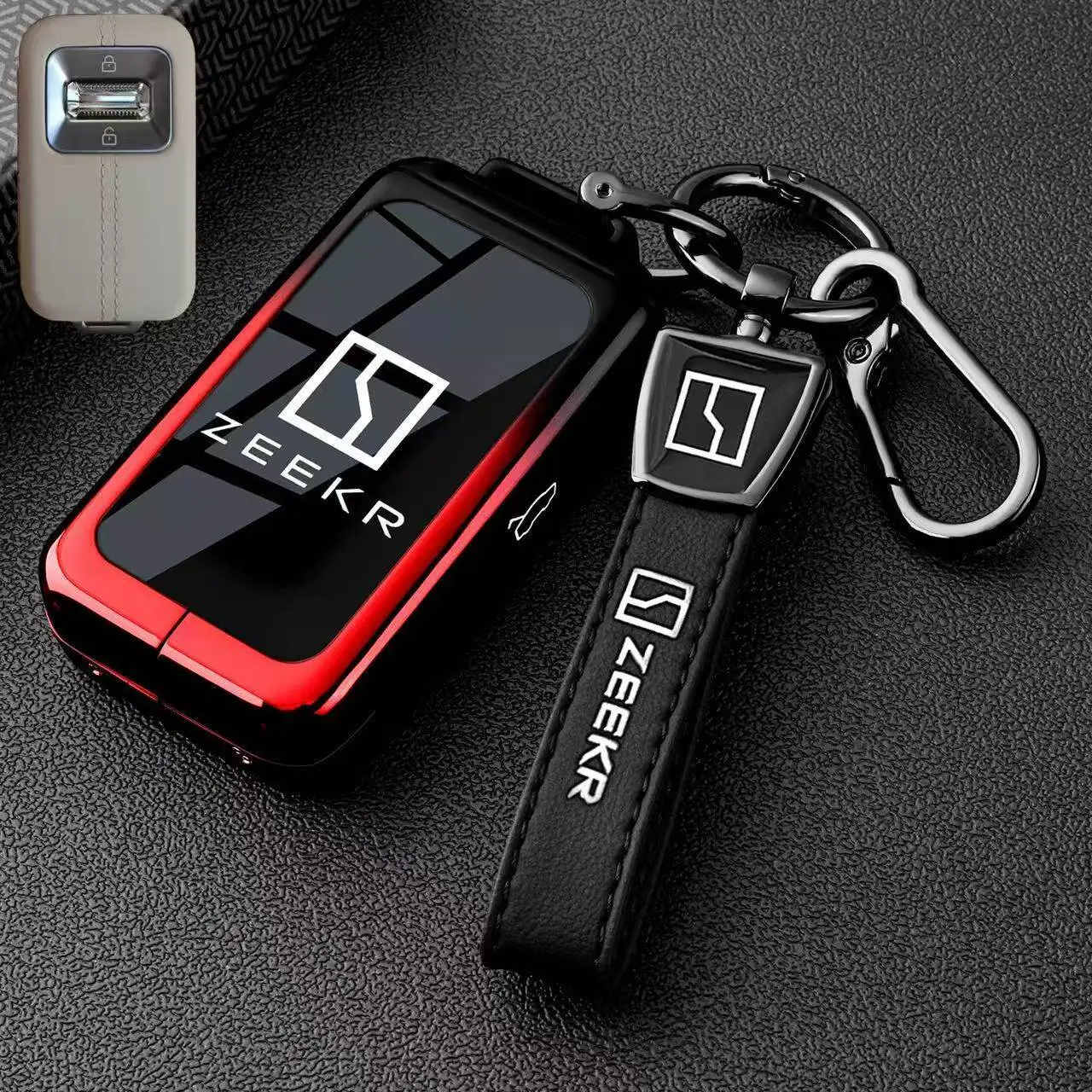 Suitable for Extreme Krypton 9X keycase 26/2026 new model 009 dedicated ZEEKR 8X car remote control buckle shell for men