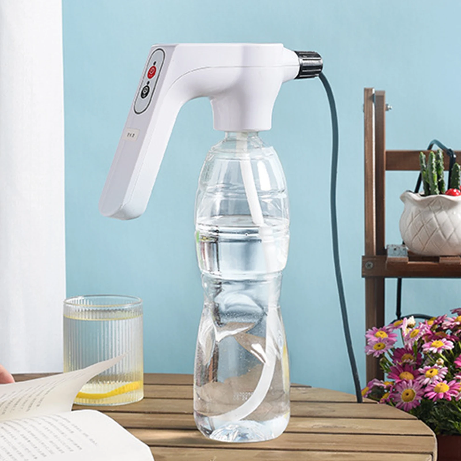 Electric Watering Can Head Watering Sprayer Multi-Functional Household Water Spray Watering Watering Kettle