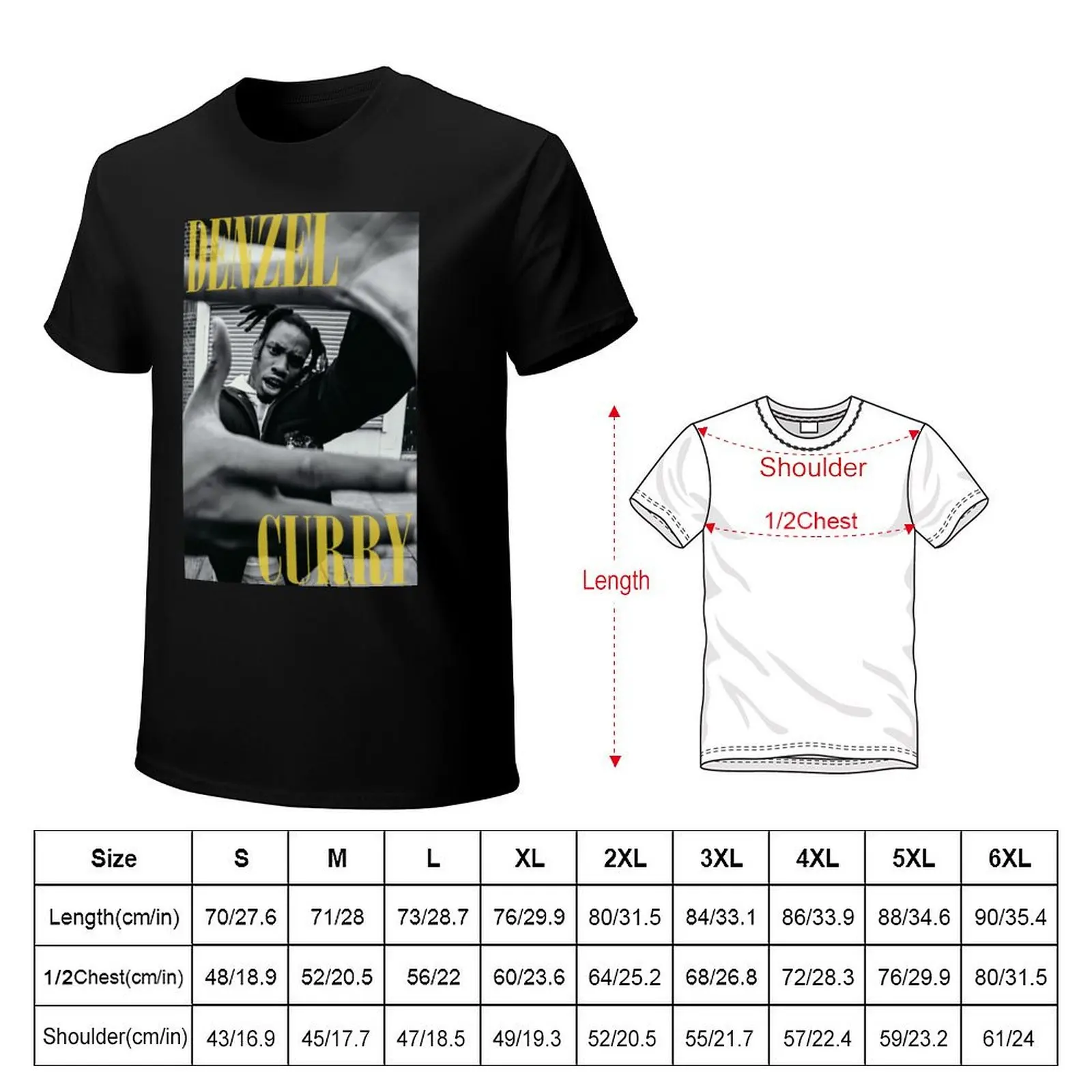 Denzel Curry (Tee/Poster) T-Shirt g man t shirts for men T-Shirt