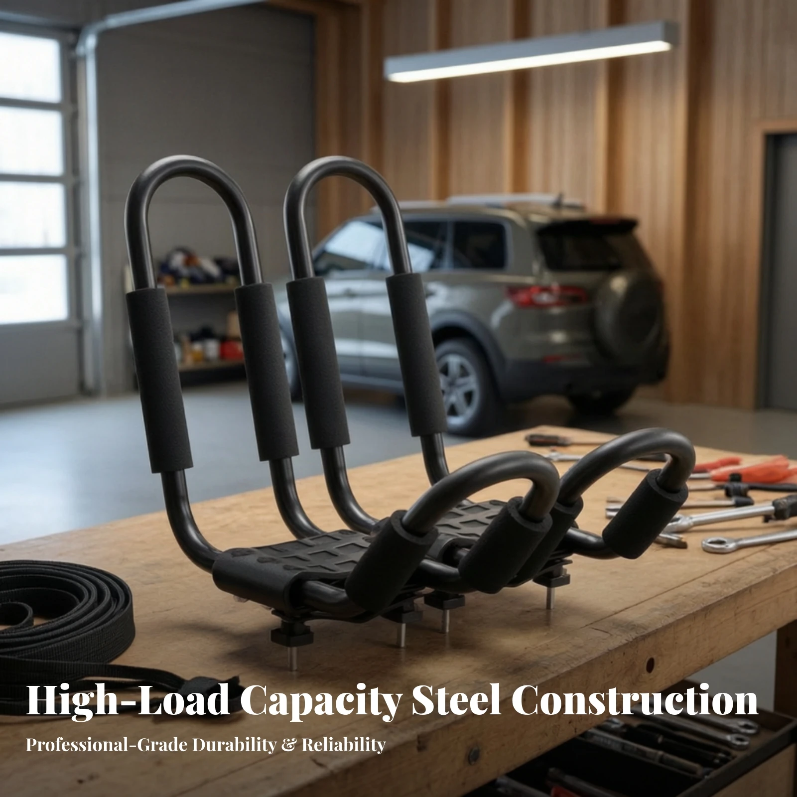 Roof Rack Carrier Secure Car Roof Carrier Removable Extra Storage for Outdoor Enthusiasts, Road Trips