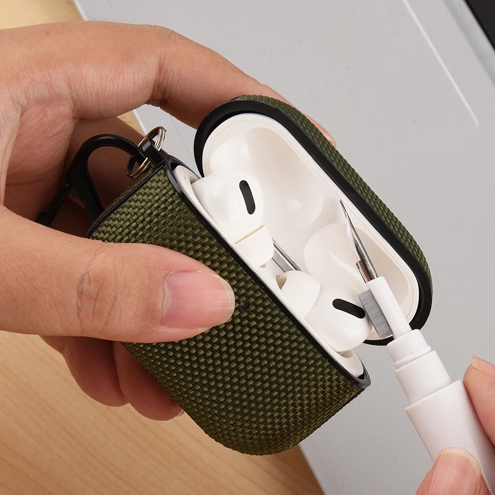 جديد لـ AirPods Pro 3 2025 حافظة من البلاستيك النايلون غطاء سماعة الرأس لأجهزة AirPods Pro 3 3rd Pro3 USB C Gen حافظة من البولي يوريثان مقاومة للماء
