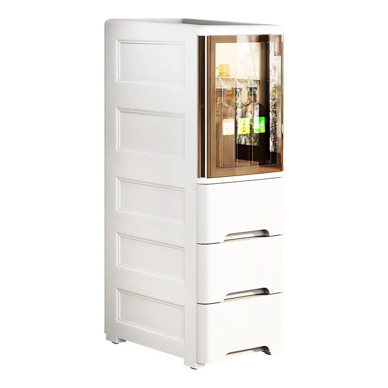 

Bathroom sandwich storage cabinet drawer plastic storage cabinet for home use as a bathroom 20/35 wide gap storage cabinet
