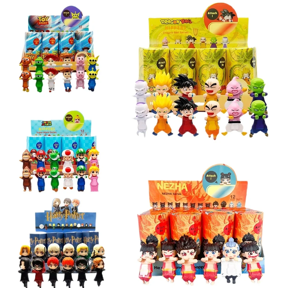 

2025 New Toy Story Nezha Dragon Ball Mario Blind Box Computer Screen Mobile Trendy Play Creative Handheld Decoration