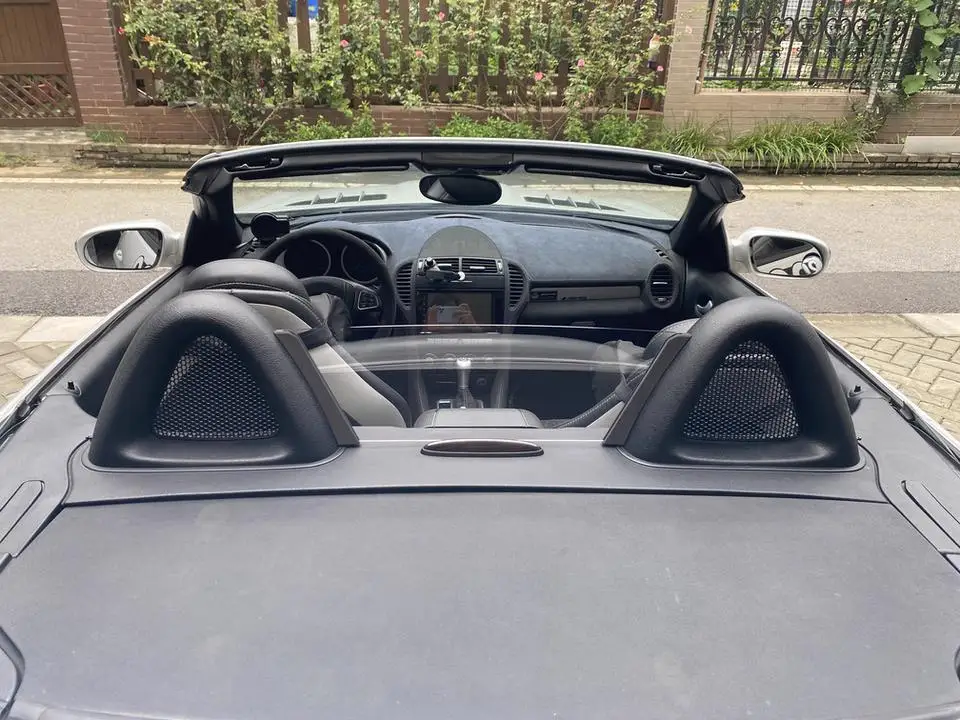 Winddeflector spoiler voor Mercedes-Benz SLK-Klasse R171 2004-2010 Transparante winddeflector links en rechts rolkooi net