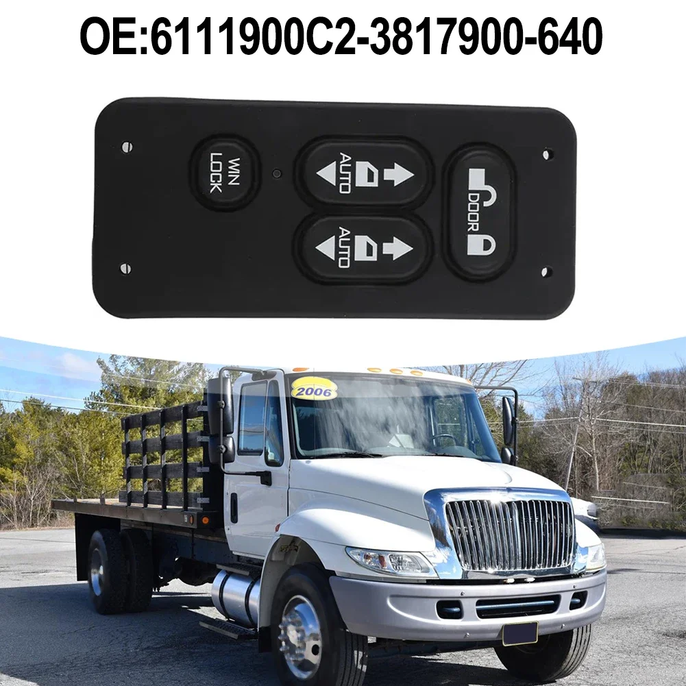 

Номер детали OEM переключателя стеклоподъемника 6111900 C2 3817900 -640 для международного грузовика 3200 4100 4200, сменные автомобильные аксессуары
