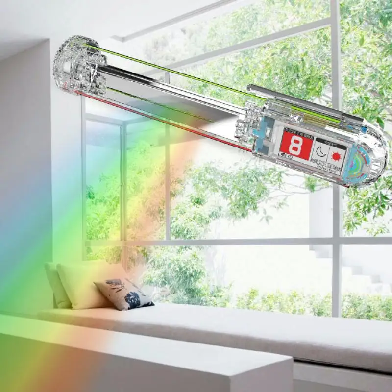 Light Chaser Rainbow Maker WIFI Ink Screen Weather Calendar Prism Dispersion Sun Catcher Crystal Gift