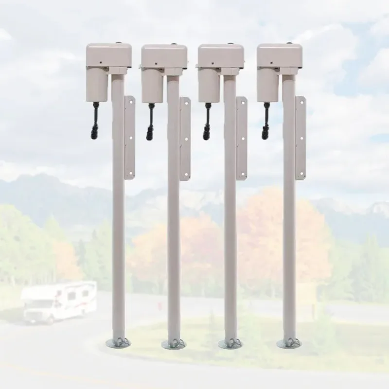 حار بيع الكهربائية RV جاك السيارات مقطورة جاك عالية الجودة الصلب أجزاء متنقل أربعة في مجموعة واحدة لمقبس Rv #1