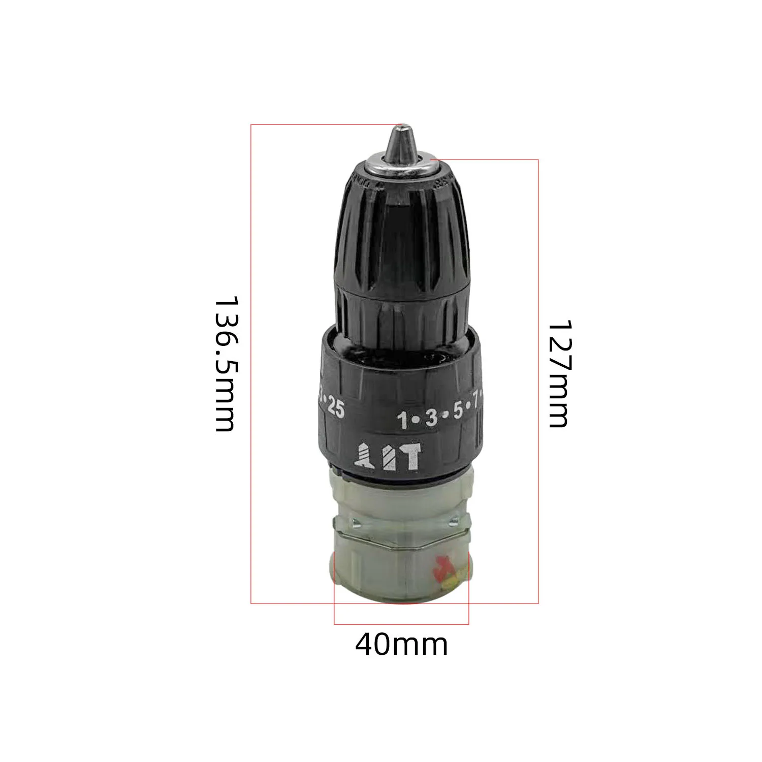 16.8V 21V Brushless Cordless Drill Gearbox Chuck Assembly Replacement For Brushless Electric Drill Power Tool Accessories
