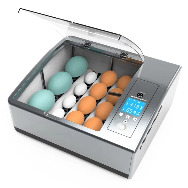 Full Automatic Chicken Egg Incubator Egg Hatching Machine with Dual Power Supply Automatic Egg Turning