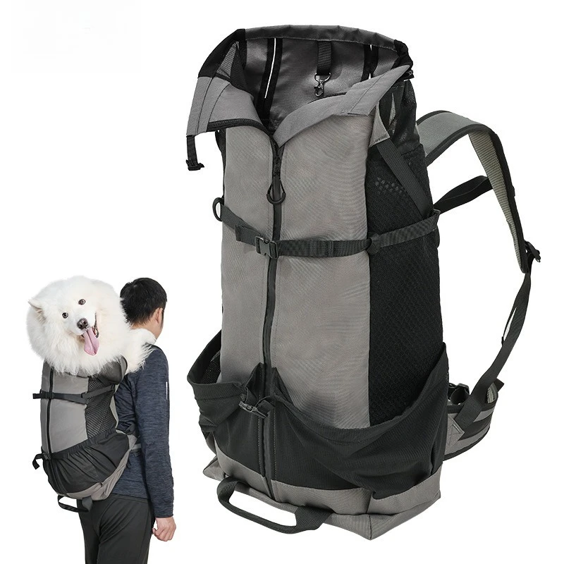 Multifunctional Outdoor Big Dog Backpack, Anti-pinch Hair Big Dog Functional Backpack, Go Out To Walk The Dog To Prevent Escape