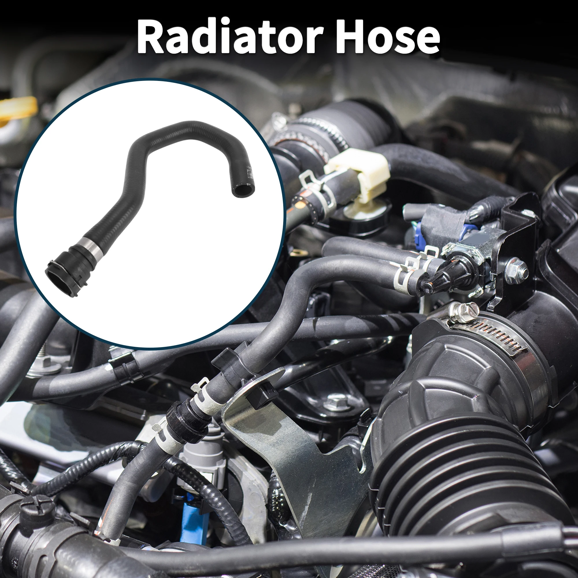 

Шланг радиатора UXCELL No 8R0819376J для Audi Q5 2.0T 2009-2011, труба теплой воды