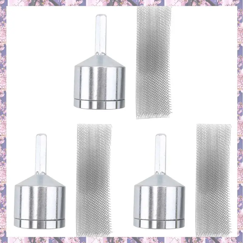 

Retail 3Pc 1/2Inch Metal Copper Pipe Cleaner With 1 Replaceable Brushes Tube Cleaning Brush Tube Cleaning Brush For Power Drill