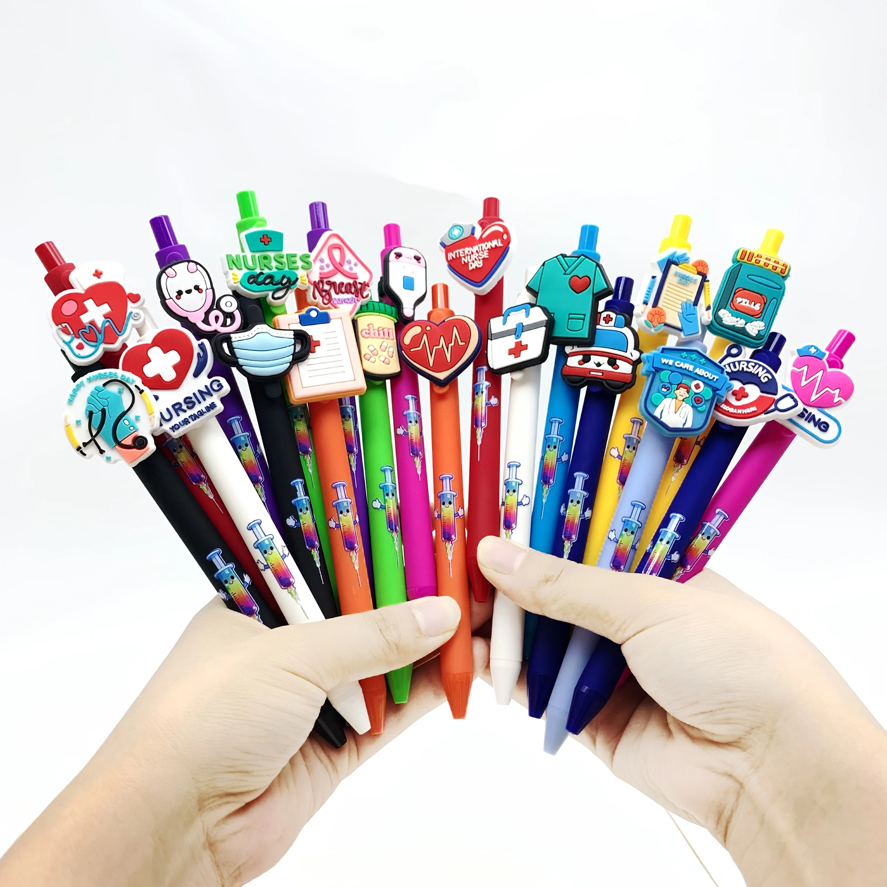 

10 шт./15 шт. цветное медицинское оборудование, шариковая ручка, медицинский стиль, подарочная ручка для письма, шариковая ручка на день медсестры