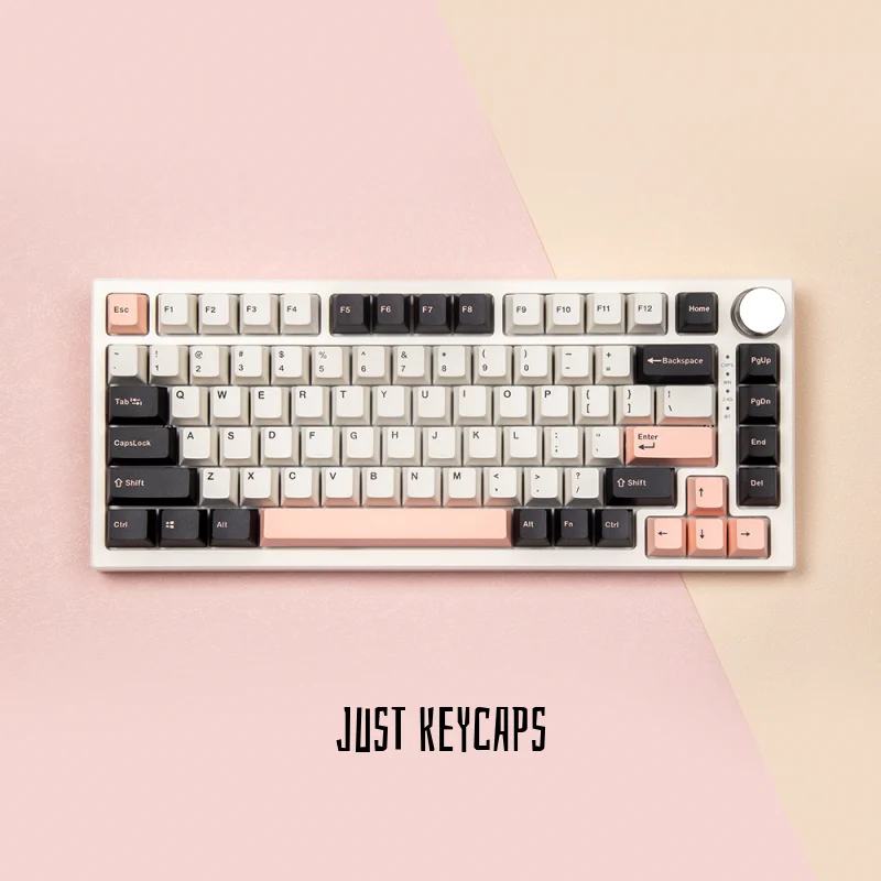 Olivia GMK Clone Keycaps PBT Double Shot Cherry Profile Keycap per MX Switch tastiera meccanica rosa chiave bianca Cpas personalizzato fai da te