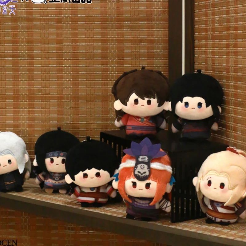 Genuine The Degenerate -Drawing Jianghu Plush Toy Plush Doll Keychain Finger Puppet Doll Li Xingyun Ji Ruxue Stuffed Toy Gift