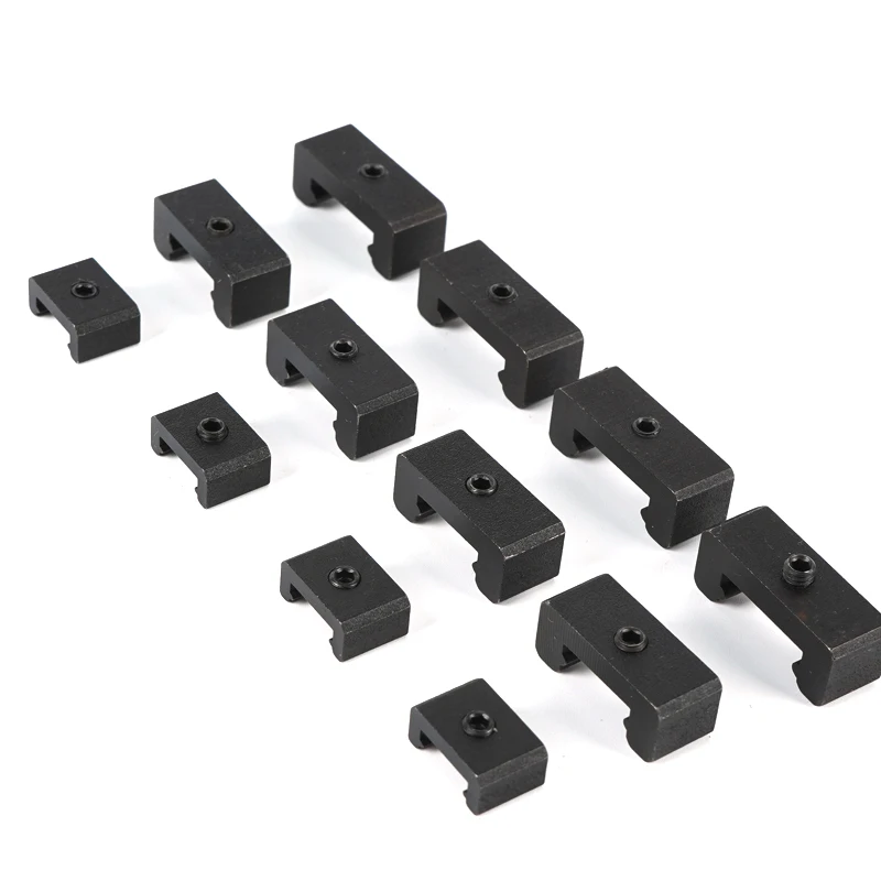 2PCS Steel Limit Block linear guide positioning block fixed block for MGN7 MGN9 MGN12 MGN15 MGN5 MGW7 MGW9 MGW12 MGW15