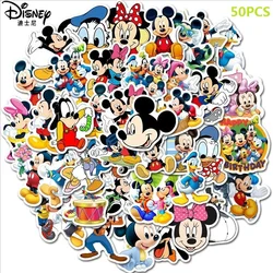 50PCS Disney Minnie Mickey Frozen Waterproof Stickers Bottles Laptop Decals Kids Teens Kids Boy Girls Toy Gift Party Favors