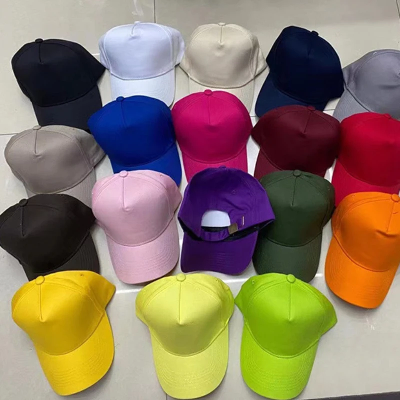 Unisex-Baseballkappe mit einfarbigem 5-Panel-Design, trendige, lässige Sportmütze für Männer und Frauen, viele Farben, Street Dance Group