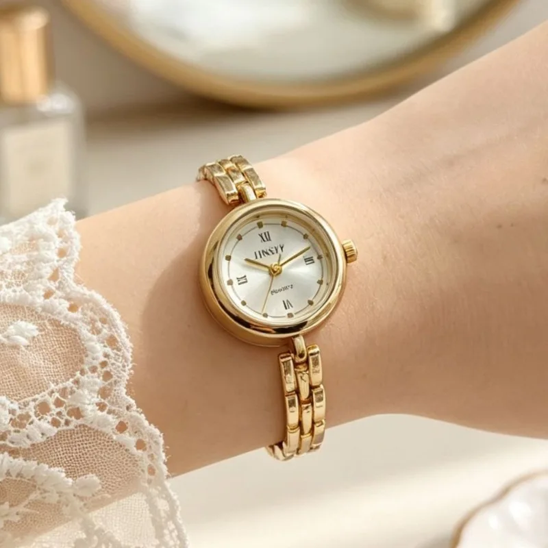 Luxury Women Quartz Watches Simple Thin Strap Small Dial Ladies Watch Fashion Gift Bracelet Watch Wholesale Relojes Para Mujer