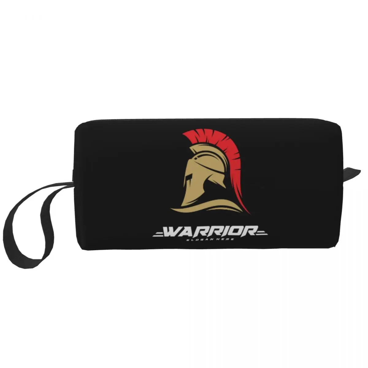 Sparta Spirit Spartan Warrior Cosmetic Bag Women Fashion Big Capacity Makeup Case Beauty Storage Toiletry Bags