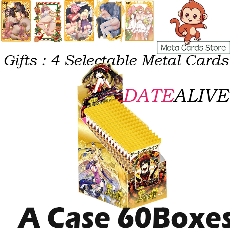 New Goddess Story Card DATE A LIVE Collectible Card SSP Rare Card Anime Doujin Booster Box Toy Birthday Gifts