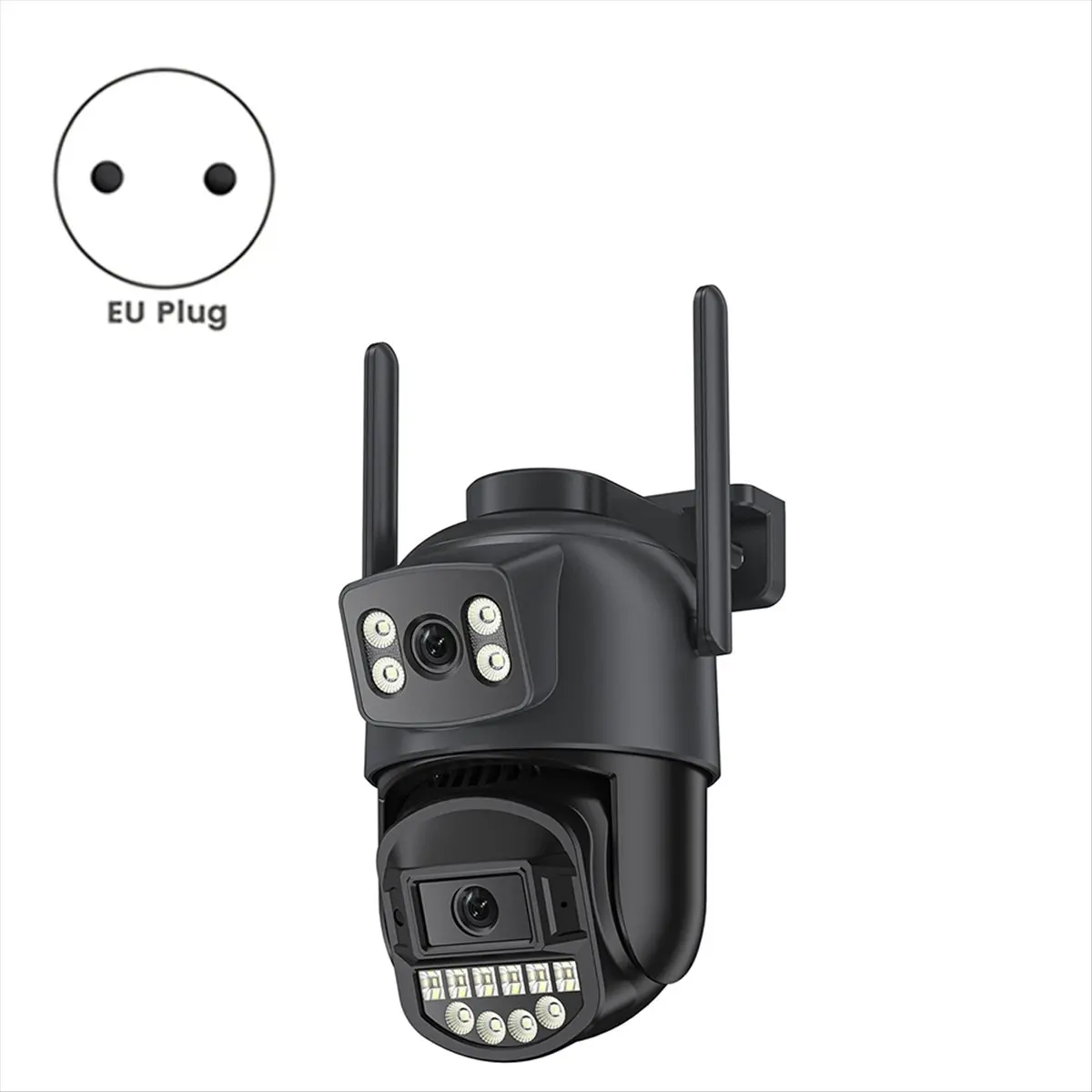 MYdaY- 8MP في الهواء الطلق واي فاي كاميرا HD عدسة مزدوجة الأمن 5G PTZ IP كاميرا عدسة تكبير رقمية الإنسان AI السيارات كشف الكاميرا الاتحاد الأوروبي التوصيل