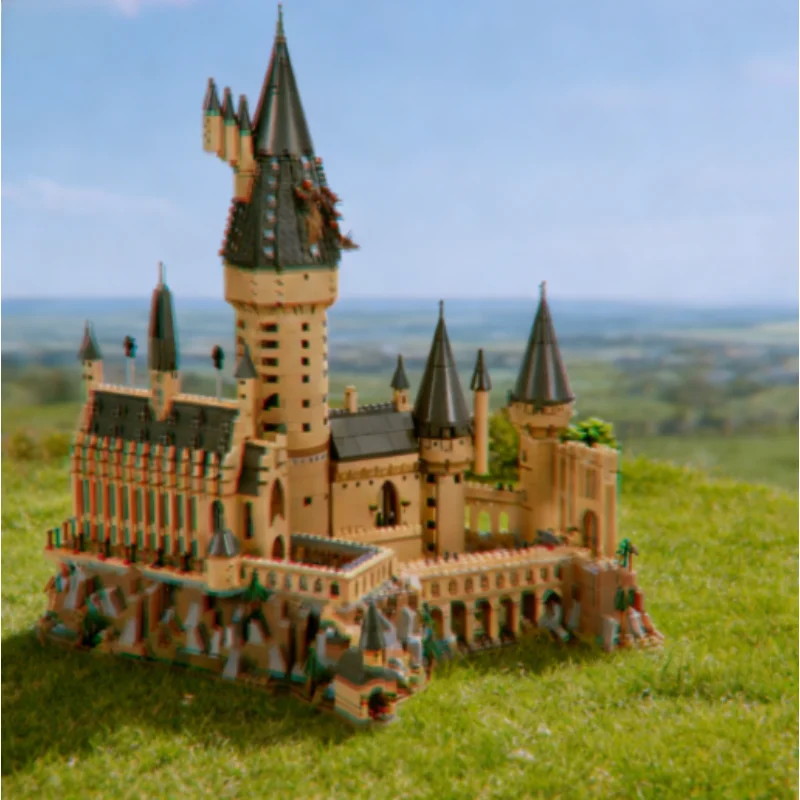 2026 New In Stock Hot Hogwarts Castle Building Blocks Set Toy Classic Magic School Model Suitable For Adult Popular Holiday