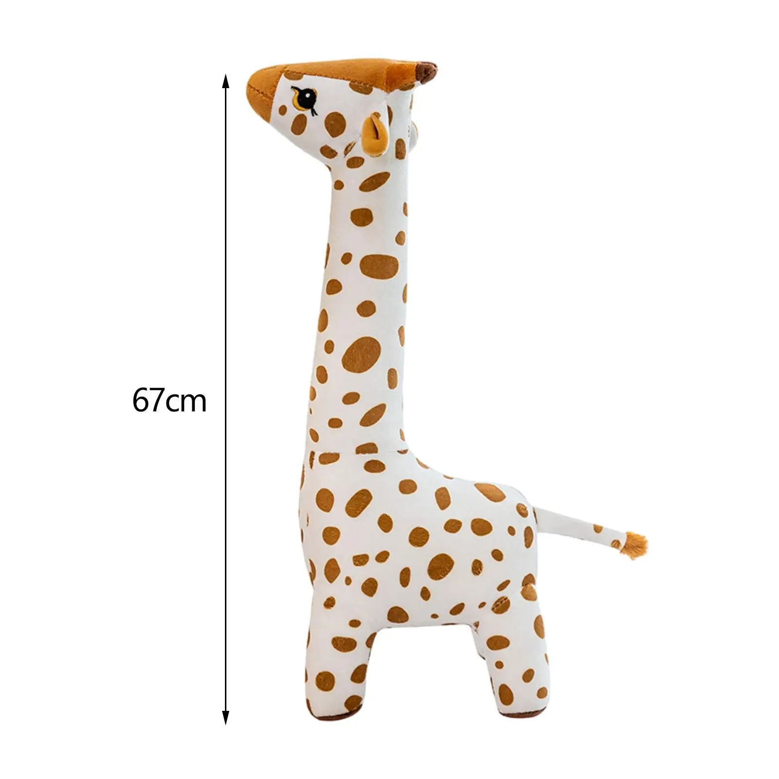 ของเล่นตุ๊กตายีราฟยีราฟเหมือนจริงตุ๊กตาสัตว์สําหรับของขวัญเด็กเด็ก