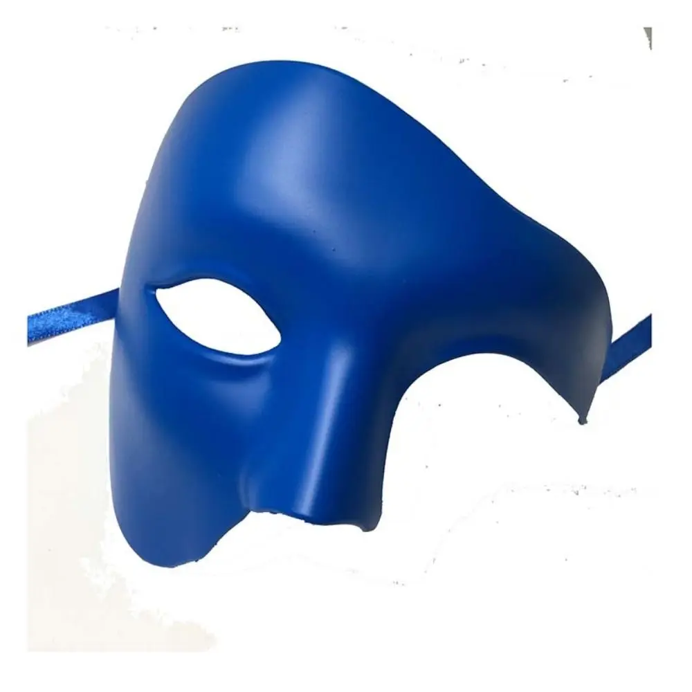 New Half Face Cosplay Mask Plastic Steampunk Costume Props Mask Phantom Masquerade Carnival Punk Mask Men/Women