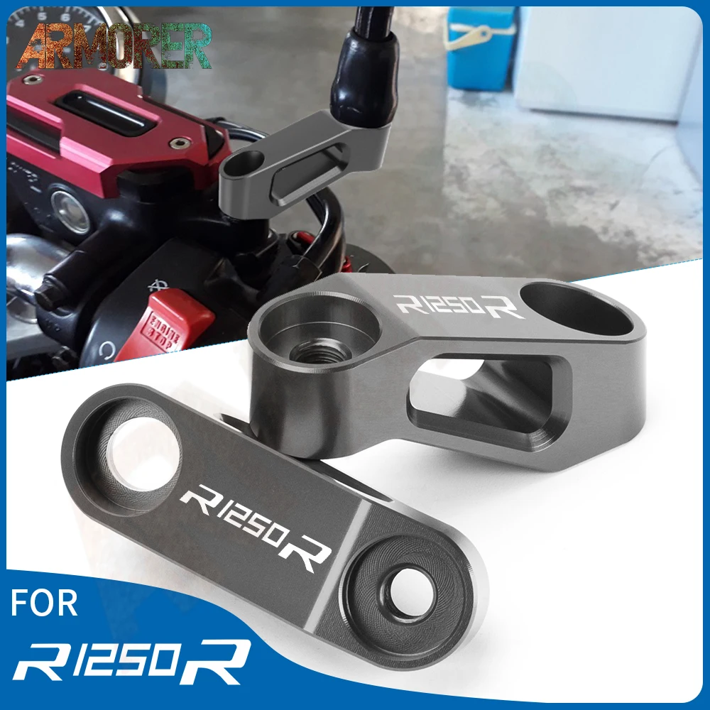 

Motorcycle Rearview Mirror Extension Mount Bracket Holder For BMW R1250R R1250RT R1250RS R 1250R 1250RS 1250RT R1250 RT R1250 RS