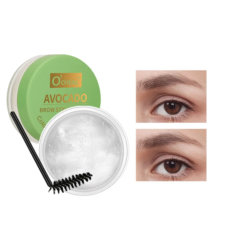 

Ocheal Waterproof 3D Eyebrow Styling Cream Quick-drying Makeup Eyebrow Sculpt Soap Natural Wild Brow Pomade Setting Gel Wax