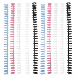 11 Pcs Plastic Loose-leaf Coil Binding Spirals Office Bindings Hinges for Notebook Notebooks Binder Binders