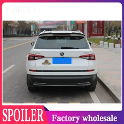 For 2017-2024 Skoda KODIAQ Roof Spoiler Original Style High Quality ABS Plastic Unpainted Rear Spoiler Trunk Boot Wing Spoiler