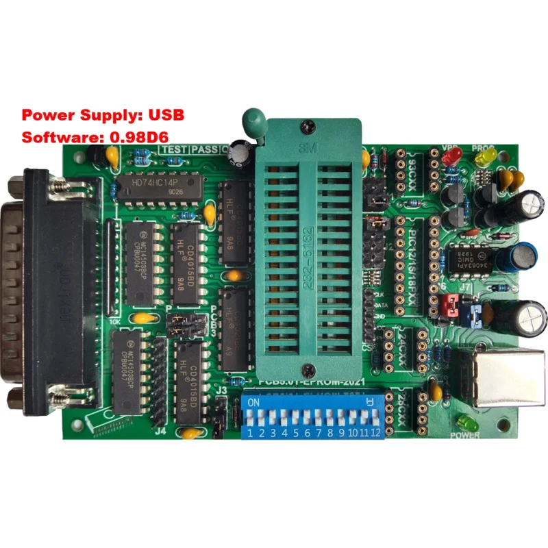 Programador multifunción PCB5, quemador Willem EPROM FLASH MCU, placa base, escritura de BIOS