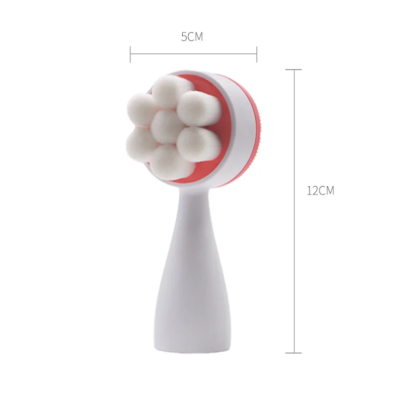 Double Sided Facial Cleanser Brush Soft Silicone Face brush