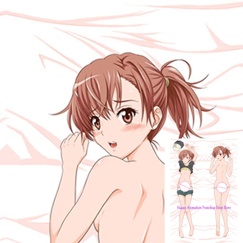 

Anime Dakimakura Pillow Mikoto Misaka 2-Side Print Pillowcase Hugging Body Cushion Cover Otaku Waifuristmas Decoration