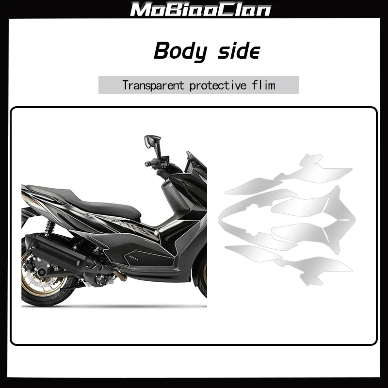For ZONTES 368D 368d 2025  Around car lightTPU InvisibleTransparent Protective Film Tank Sticker Modification Accessories