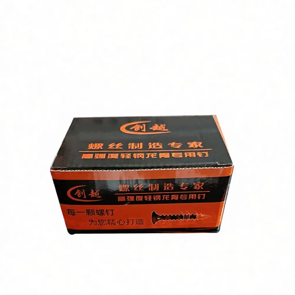 Professional Black Drywall Screws M3 5mm Phillips Head Self Tapping Fasteners For Efficient Gypsum Board Installations DIY
