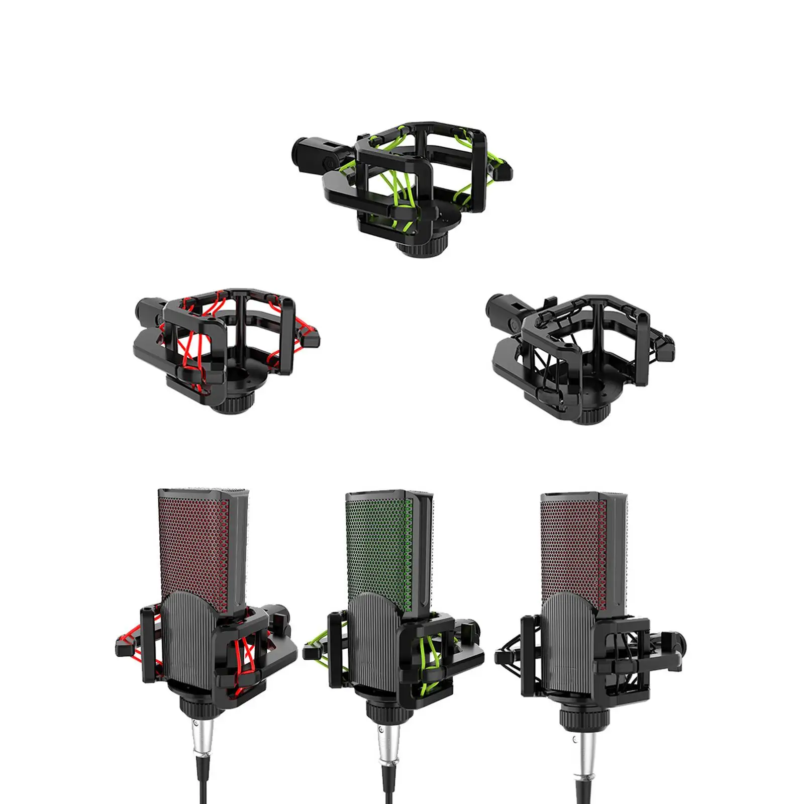 Microphone Shock Mount Mic Anti Vibration Professional Sturdy Stand Mic Shock