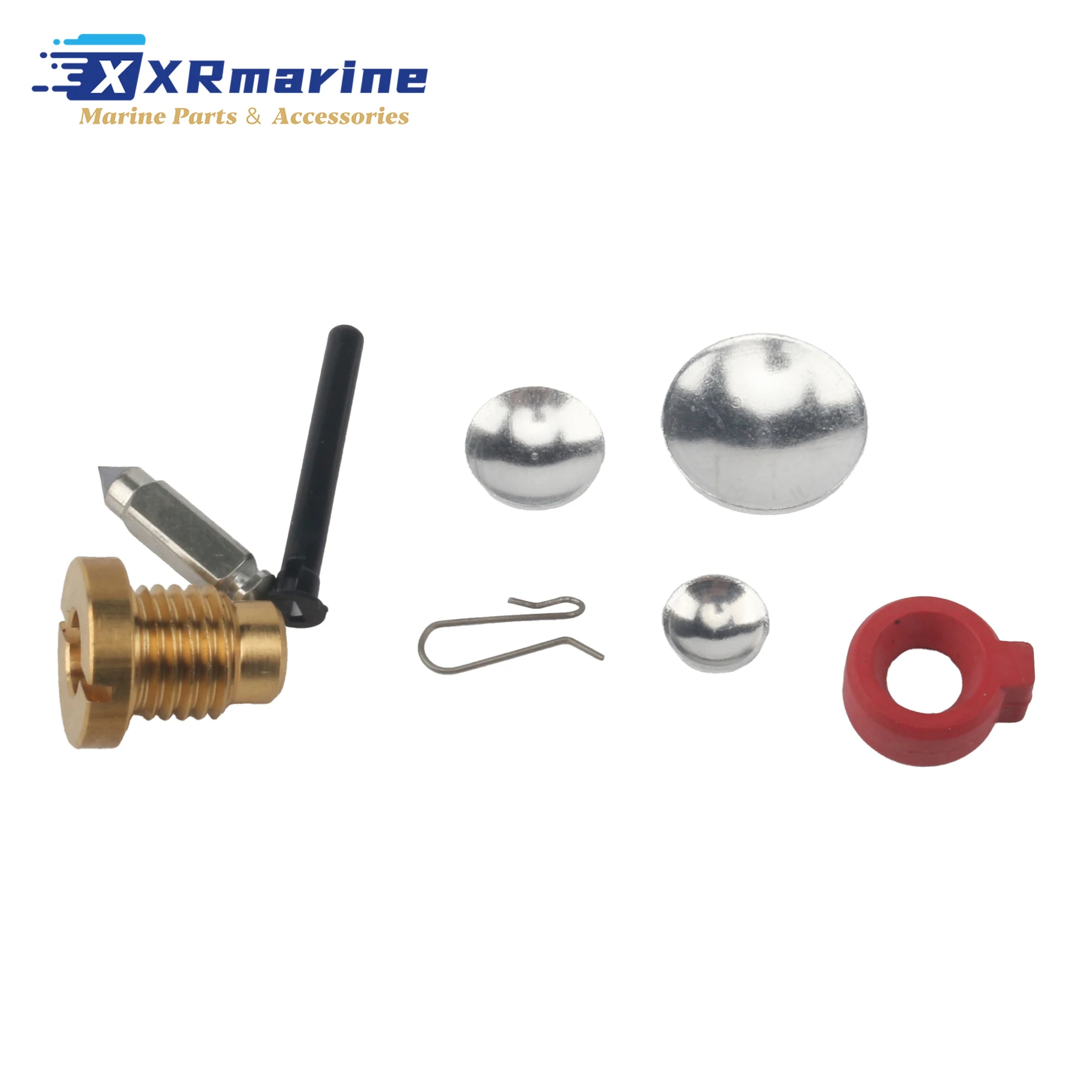 0398453 Carburetor Repair Kit Fits for Johnson Evinrude 9.9 15 75 HP J15 75E Outboard Motors Replaces 398453 765574 18-7223