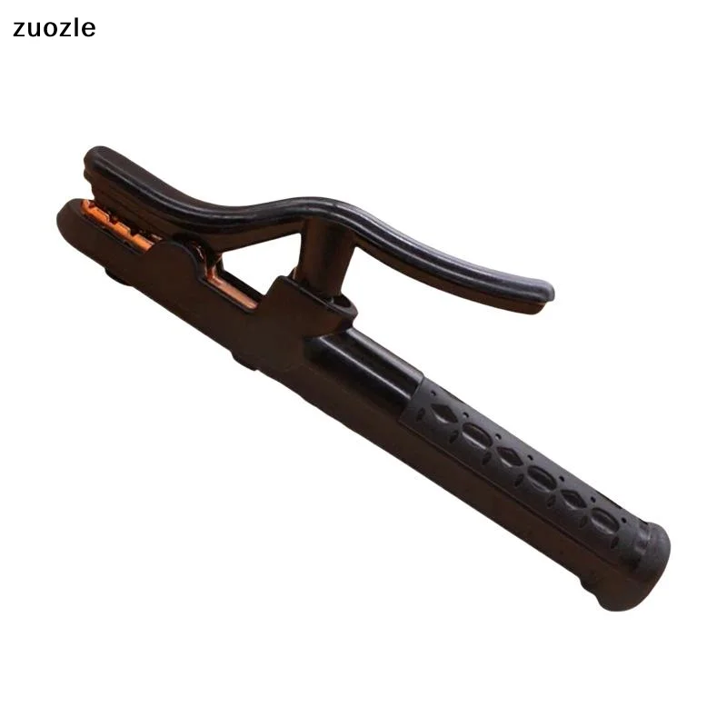 exquisite1Pcs Heat Resistant Welding Tongs Heavy Duty Labor-Saving Design Welding Electrode Holder Insulated Handle Ergonomic