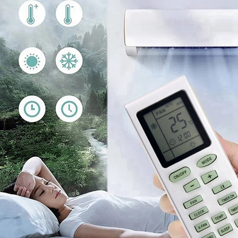 YB1FA استبدال جهاز التحكم عن بعد للتيار المتردد لـ Inventor/Gree/Carrier/Sinclair مكيف الهواء YB1F2 YB1F2F YB1FAF YBOF YB1F2 YBOF2 Y502K أجزاء