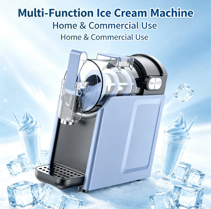 Self Cleaning Slushie Machine Automatic One Touch Frozen Drink Maker Commercial Restaurant Hotel Home Slushy Dispenser
