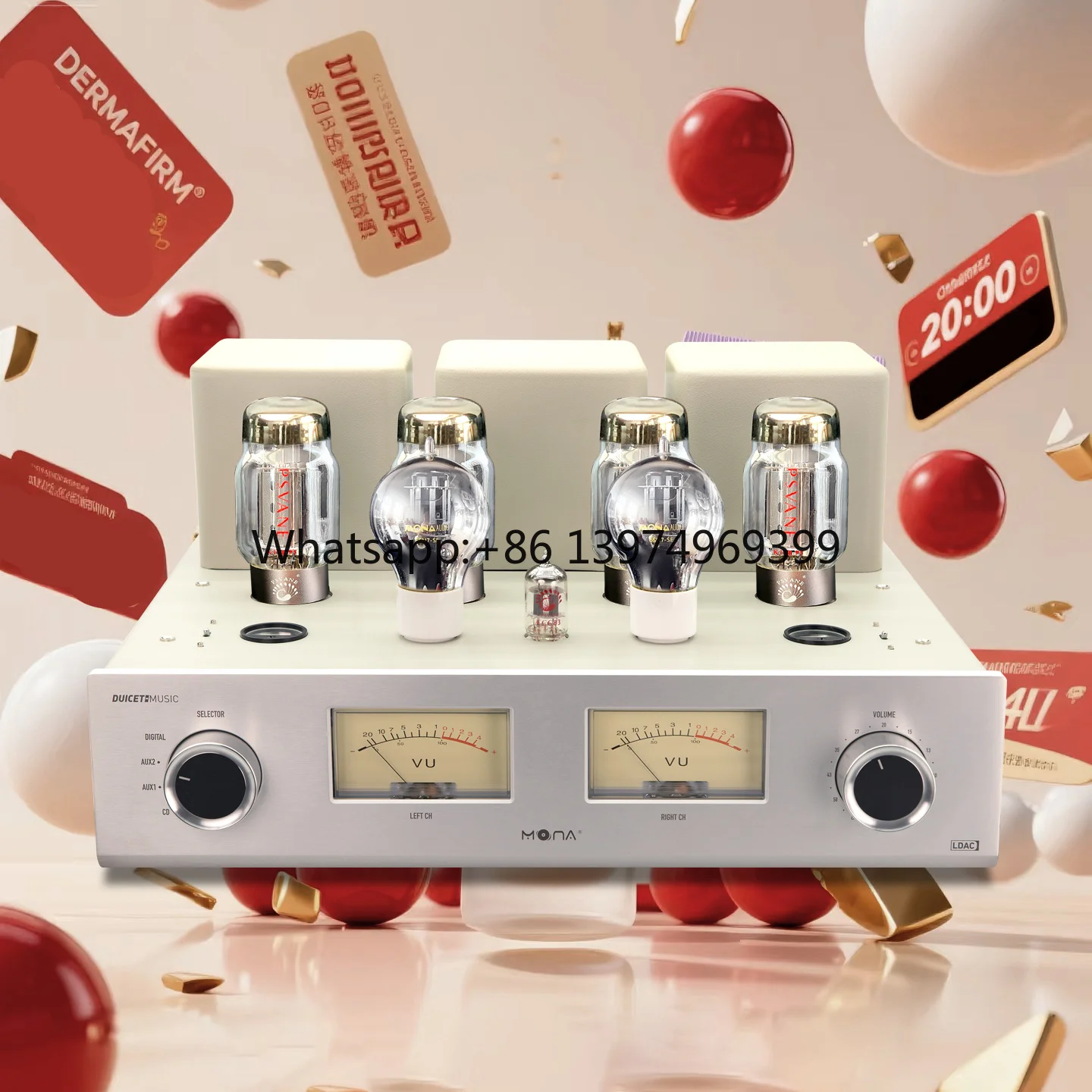 Veteran Series KT88 High Power Tube Amplifier 56W ALPS Potentiometer Z11 Transformer 0.35 Core Manufacturing Power Amplifier