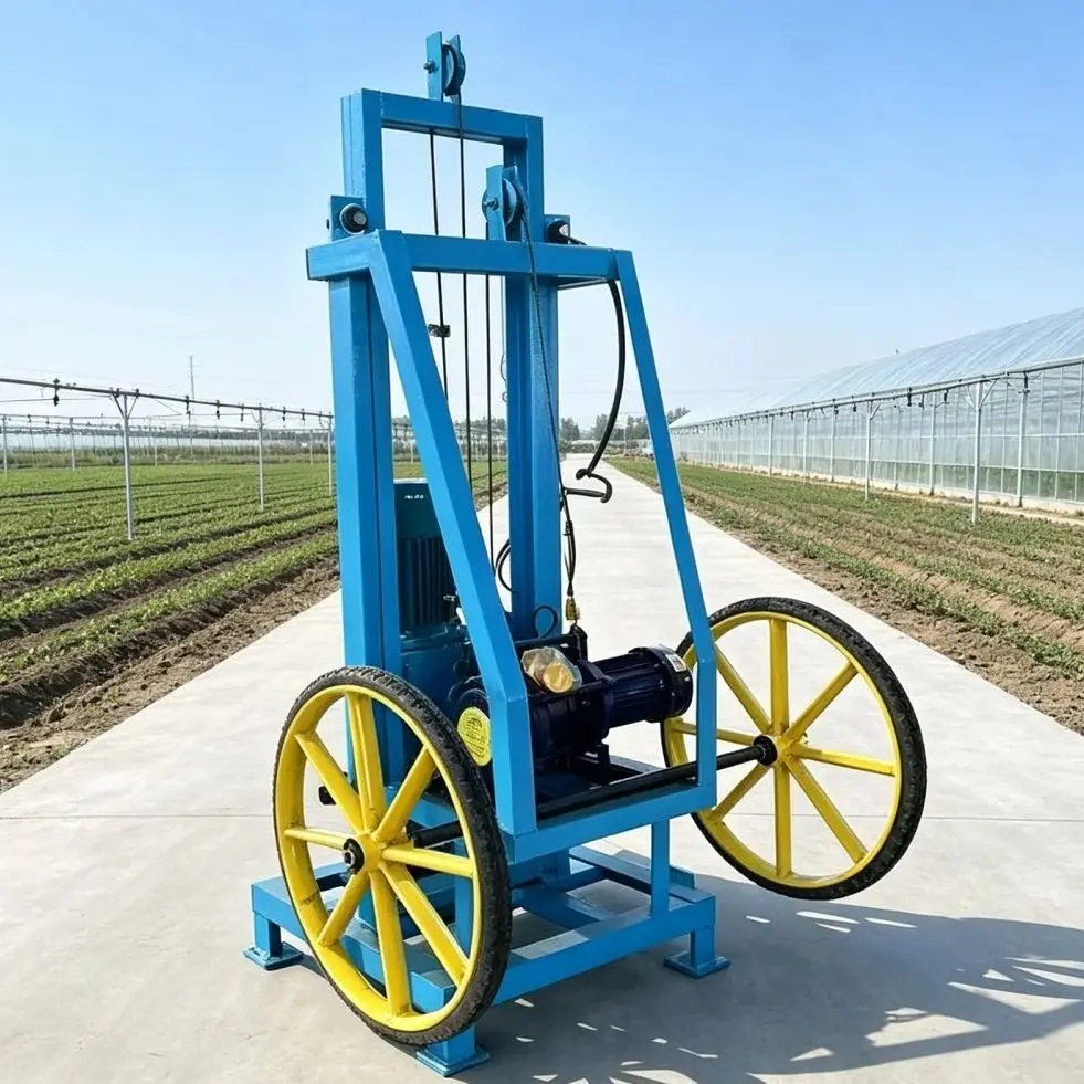 Customized Complete Wheeled Water Well Drilling Rig, Movable Complete Set Rural Water‑intake Drilling Equipment
